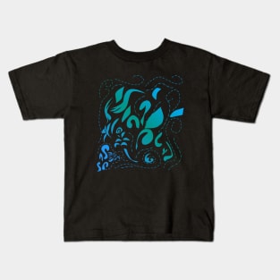 Fantasy flower Vector Kids T-Shirt